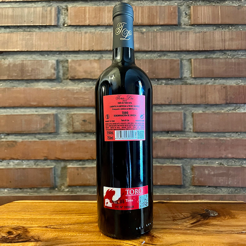 Mariposa de Primavera- Tinto Toro- Tora & Liu wines